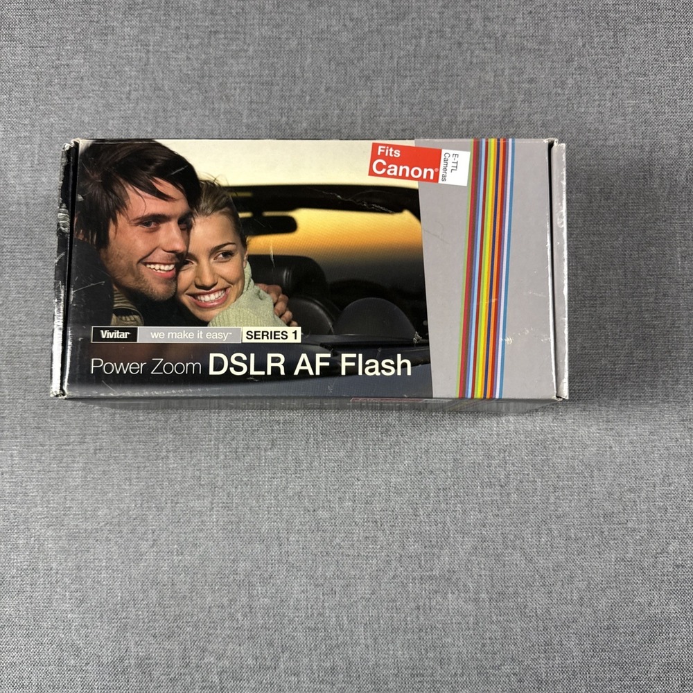 Vivitar Series 1‎ DSLR Flash  AF Flash Fits Canon